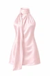 Сукня міні сатинова DR017 2605346592604 S/M Рожевий - изображение 1