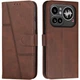 Чохол-книжка з застібкою UniCase Jet Cover для Nothing Phone (4a) Pro - Brown - зображення 1