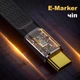 Кабель Type-C – Type-C 240W 40Gbps 8K - изображение 5