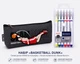 Набор “Basketball Dunk” — гелевые ручки AIHAO + пенал-косметичка - изображение 1