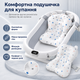 Ванночка для немовлят Extralink Kids з LED термометром — дитяча складна ванна для купання - зображення 4