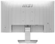 Monitor MSI PRO MP273QW E14 27" LED WQHD FLAT 144Hz White (PRO MP273QW E14) - obraz 4