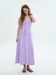 Сарафан женский ROZA 250722 2XL Светло-фиолетовый (4824005762178) - изображение 5