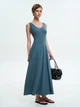Сарафан женский ROZA 250714 XS Графитовый (4824005761287) - изображение 3