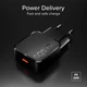 Ładowarka sieciowa SBS Ultra-Slim 20W PD USB-C Black (TETRGAN1C20SLIM) - obraz 4