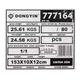Насос центробежный скважинный 2.2кВт H 86(60)м Q 240(165)л/мин Ø102мм AQUATICA (DONGYIN) 4SDm10/14 (777164) - изображение 15