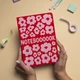 Блокнот в точку «Цветочный» красный - изображение 15