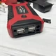 Пускозарядное устройство JUMPSTARTER 29B 99800 мАч 12V 300/600A с фонариком, красный - изображение 5