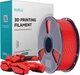 PLA-пластик Філамент Sunlu PLA Classic Red для 3D-принтера - 1Кг, 1.75mm Оновлений Червоний Колір з Котушкою - изображение 1