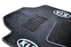 Коврики в салон (ворсовые) Kia Ceed 2006-2012, черные, 5шт, AVTM BLCCR1260 - изображение 4