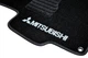 Коврики в салон (ворсовые) Mitsubishi Lancer 2007-, черные, 5шт, AVTM BLCCR1393 - изображение 5