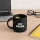 Чашка «Stay focused» черная - изображение 13