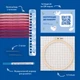Набор для вышивания Ø160 мм ORNER x Diva Olivka «Орнамент. Пурпурные цветы» - изображение 12