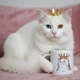 Чашка «Кошечка в короне» - изображение 12