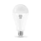 LED лампа акумуляторна TITANUM A80 12W E27 4000K 230V - зображення 2