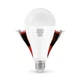LED лампа акумуляторна TITANUM A80 12W E27 4000K 230V - зображення 3