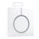 Беспроводное зарядное устройство MagSafe Type-C Nylon QI2 25W поддержка беспроводной зарядки с мощностью 15W для iPhone 12–15 и 7.5W для iPhone 8–11 (в сочетании с 20–ваттным адаптером) White - изображение 2