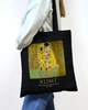 Екошопер Bookopt KLIMT - Поцілунок. Чорний (ВК4064) - изображение 2