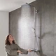 Душова система HANSGROHE Crometta S Showerpipe 240 1jet з термостатом (27267000) - изображение 6