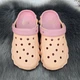 Кроксы женские Luck Line персиковые с розовыми вставками пена 36р (23 см) 4939 - изображение 4