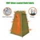 Кемпінговий тент-намет GREEN автоматичний 120×120×190 см, для душу, туалету та перевдягання - зображення 9