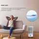 Портативный кондиционер 3,5 л 50W охладитель воздуха с автоповоротом 70° белый - изображение 8