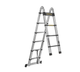 Лестница телескопическая StandHeiz DT160 1.6×1.6 (3.2 м) алюминиевые двусторонние до 180 кг - изображение 6