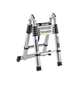 Лестница телескопическая StandHeiz DT160 1.6×1.6 (3.2 м) алюминиевые двусторонние до 180 кг - изображение 9
