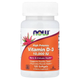 Вітамін D3, NOW Foods "Vitamin D3" високоактивний холекальциферол, 10000 МО (120 капсул) - зображення 1
