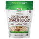 Засахаренные кусочки имбиря NOW Foods, Real Food "Organic Crystallized Ginger Slices" (340 г) - изображение 1