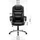 Офісне крісло GT Racer X-2852 Classic Fabric Gray [125598] - зображення 16