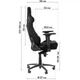 Геймерское кресло GT Racer X-0712 Shadow Black [121518] - изображение 16
