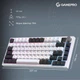 Клавіатура GamePro Asgard Valhalla Pro QLAB Sakura Switch White (MK160-W-D-QS-PRO) [165445] - зображення 19