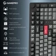 Клавіатура GamePro Asgard Drakkar MK305BK Black [152957] - зображення 20
