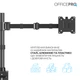Кронштейн OfficePro MA113B 17-49" Black (VESA100х100) - зображення 12