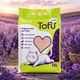 Соєвий наповнювач тофу для котячого туалету MiMi CAT TOFU з ароматом лаванди, Набір 2 шт х 12 л - зображення 3