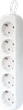 Подовжувач мережевий Defender E518, 5 розеток, 1.8 м, White (99229) - зображення 2