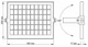 Прожектор LED, Videx, Grey, 20 Вт, 600 Лм, 5000K, сенсорний, сонячна панель (VL-FSO-205-S) - зображення 6