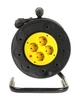 Подовжувач мережевий на котушці PowerPlant, 4 розетки, 30 м, Black (PPRA10M300S4) - зображення 2