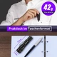 УФ-фонарик Eletorot 395 нм с фокусировкой, 3 режима, IPX4, алюминий, 42 г, для поиска пятен, банкнот, документов и минералов - изображение 4