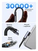 Кабель Ugreen L536 USB-C - USB-C кутовий 90° 240 Вт PD 3.1 2 м Темно-сірий (85345) - зображення 3