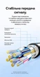 Кабель-подовжувач Vention USB 3.2 USB-A - USB-A 10 Гбіт/с 1.5 м Чорний (CBOBG) - зображення 6