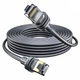Мережевий кабель Vention Cat 7 SFTP RJ45 10 Гбіт/с 10 м Сірий для Starlink Standard Gen3 та Mini (IAJHL) - зображення 1