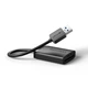 Картридер 2-в-1 Vention USB 3.0 SD/MicroSD 0.15 м до 2 ТБ Чорний (CLPBB) - зображення 1