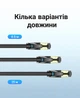 Патч-корд Vention Cat 8 SFTP RJ45 40 Гбит/с 2000 МГц 8 м Черный (IKFBK) - изображение 14