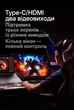 Док-станція USB-C 7 в 1 Ugreen Revodok CM880 40 см HDMI, Type-C 4K 120Hz, PD 100W, 10 Гбіт/с Космічний сірий (85096) - зображення 6