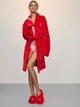 Плюшевый халат Red Victoria's Secret M/L Красный (27203675) - изображение 3
