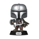 Ігрова фігурка Funko POP! серії Мандалорець і Ґроґу - Мандалорець зі зброєю - изображение 2