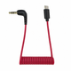 Кабель переходник TRS 3.5 мм на USB Type-C для микрофона RODE VideoMic Wireless GO смартфонов Android iPhone iPad USB-C - изображение 1