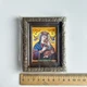 Икона Богородица Неустанной Помощи с натуральным янтарем 9х11 см - изображение 3